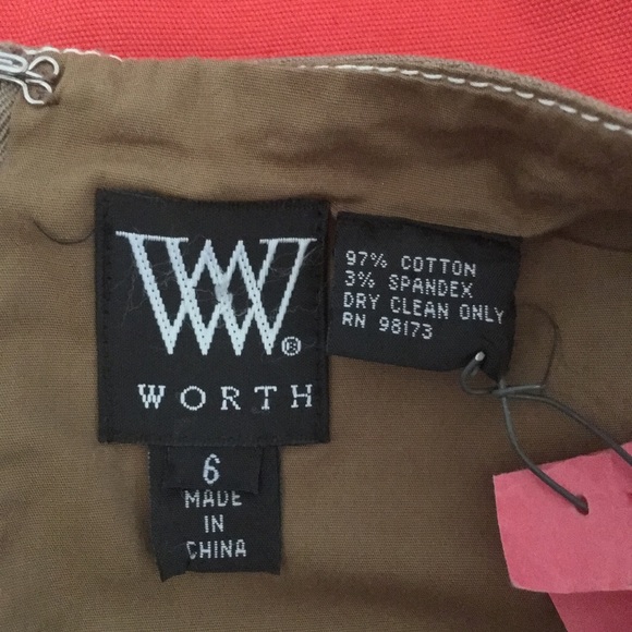 WORTH Colorblock Classic Dress, Sz 6 - Picture 6 of 8